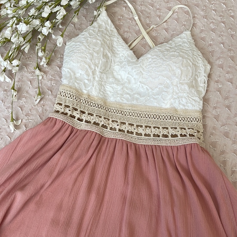 Glare Blush Pink Dress Size S